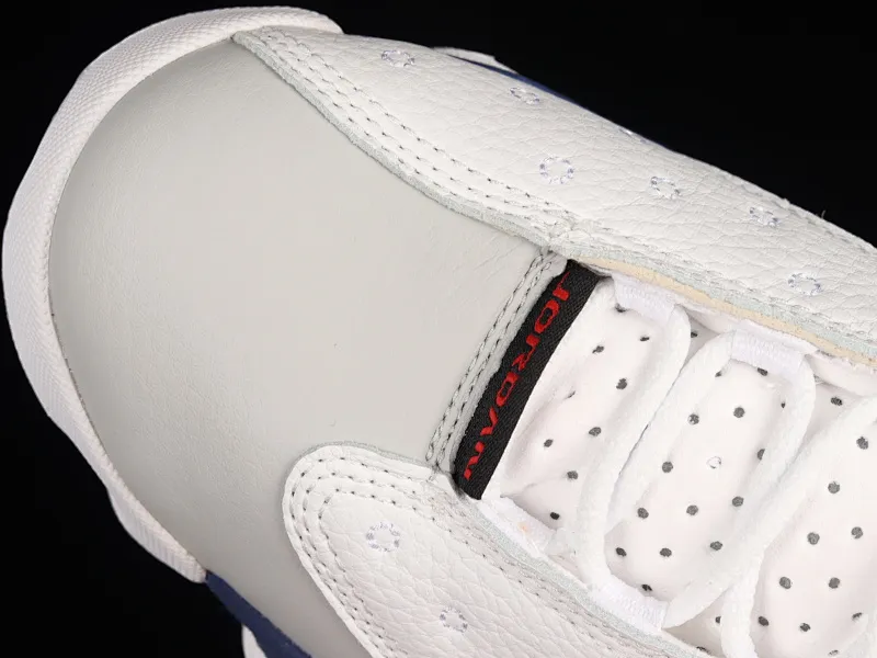 All categories Air Jordan Jordan series basketball shoes Air Jordan 13 Air Jordan 13 "Starfish Orange" AJ13 Joe 13 white and blue 414571-164